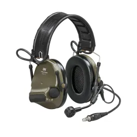 3M PELTOR ComTac VI NIB Headset MT20H682FB-47N GNS, Single DL, Green, Headband & ARC, 915 MHz