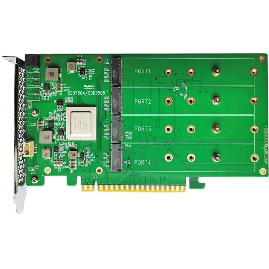 4Xm.2 Pcie 4.0 Nvme Raid Card,Pcie 4.0 X16 / Boot-Raid 0 1 1/0