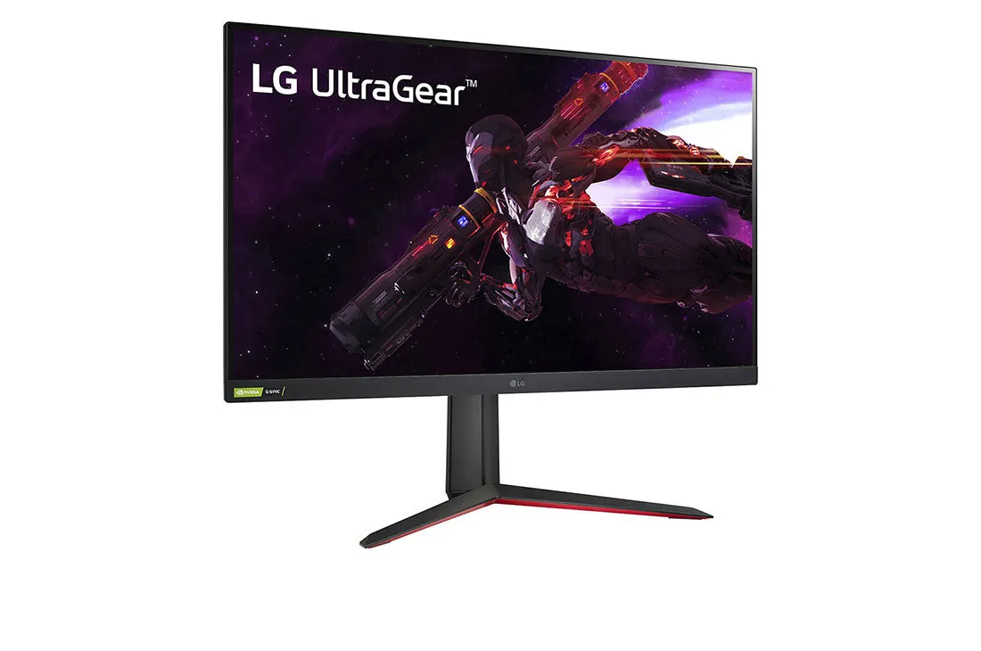 80Cm/32,5'' (2560X1440) Lg Ultragear 32Gp850-B 1Ms 165Hz Nano-Ips 2Xhdmi Displayport Vesa Pivot Qhd Black