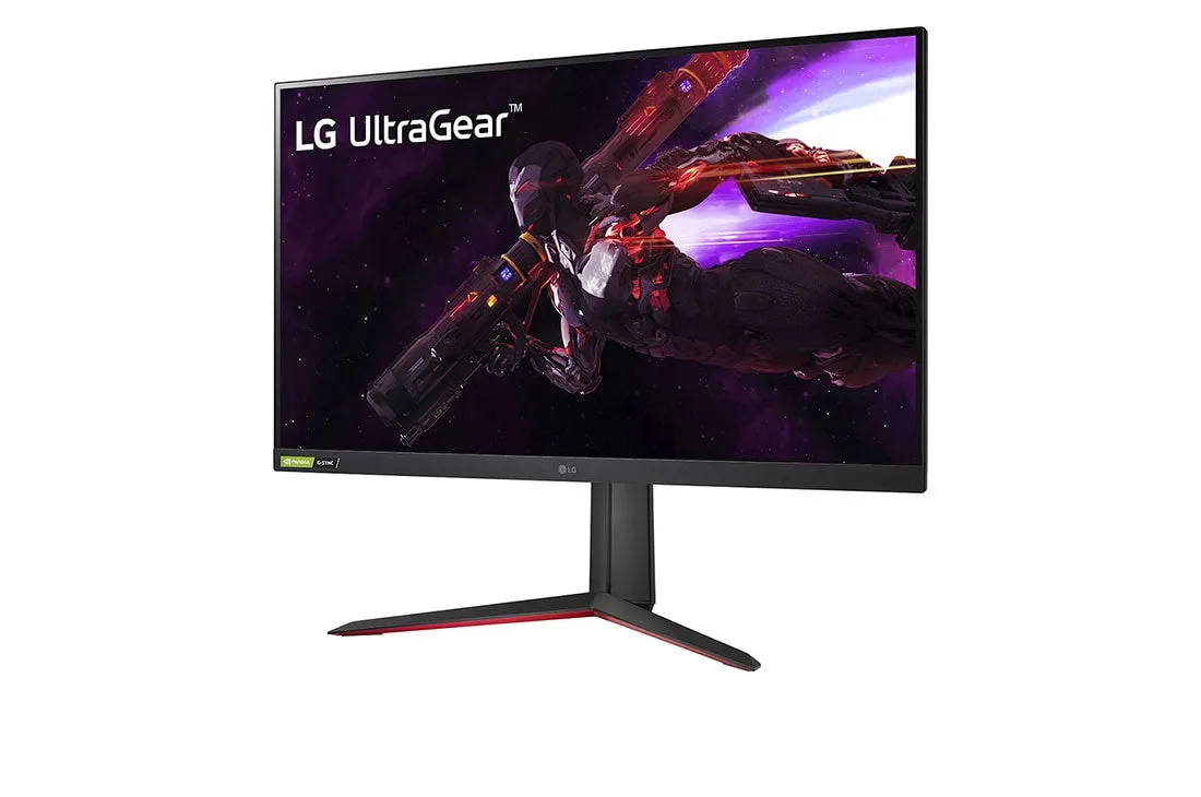 80Cm/32,5'' (2560X1440) Lg Ultragear 32Gp850-B 1Ms 165Hz Nano-Ips 2Xhdmi Displayport Vesa Pivot Qhd Black