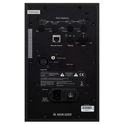 ADAM Audio A4V Nearfield Monitor with DSP (NEW)