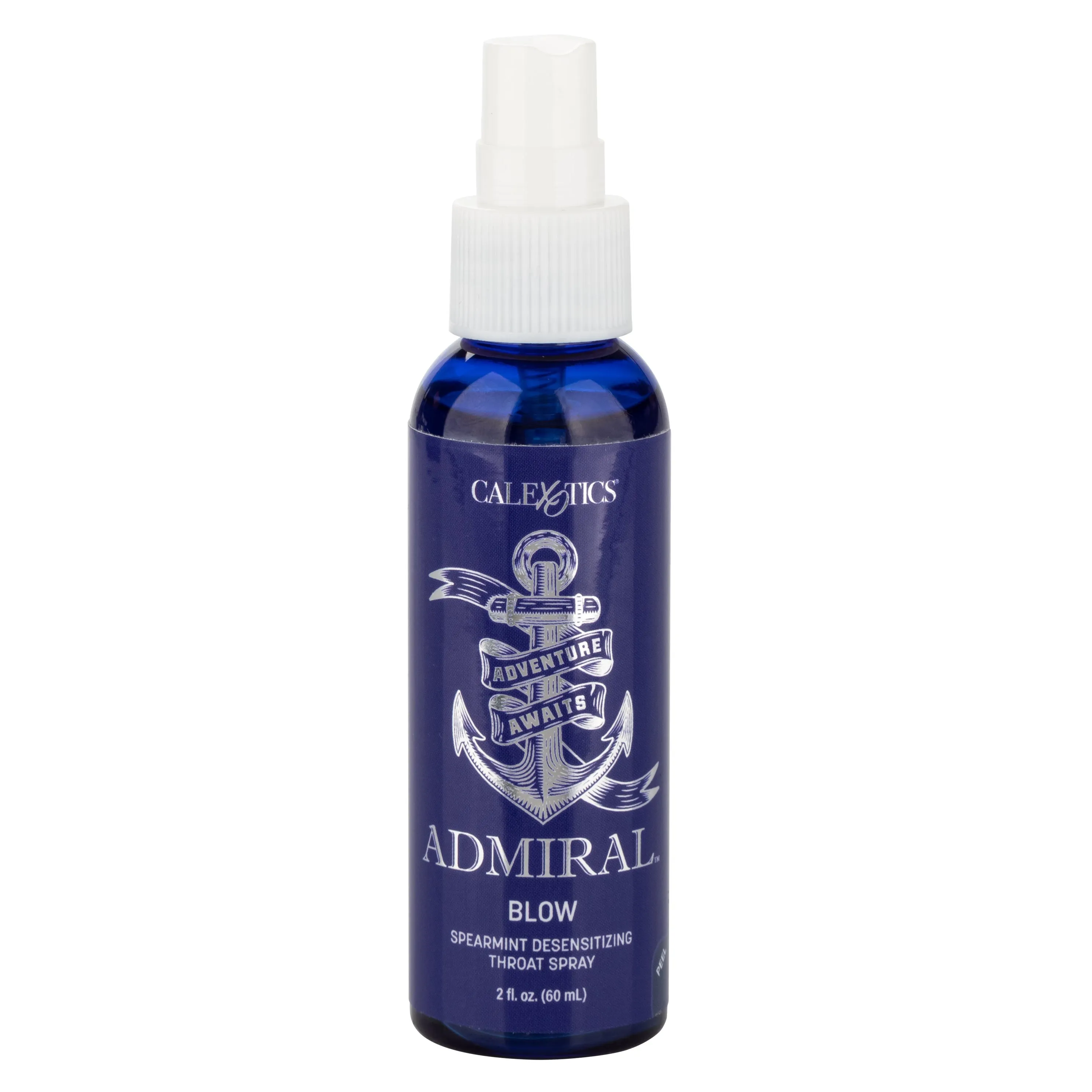 Admiral Blow Spearmint Desensitizing Throat Spray - 2 Fl. Oz.