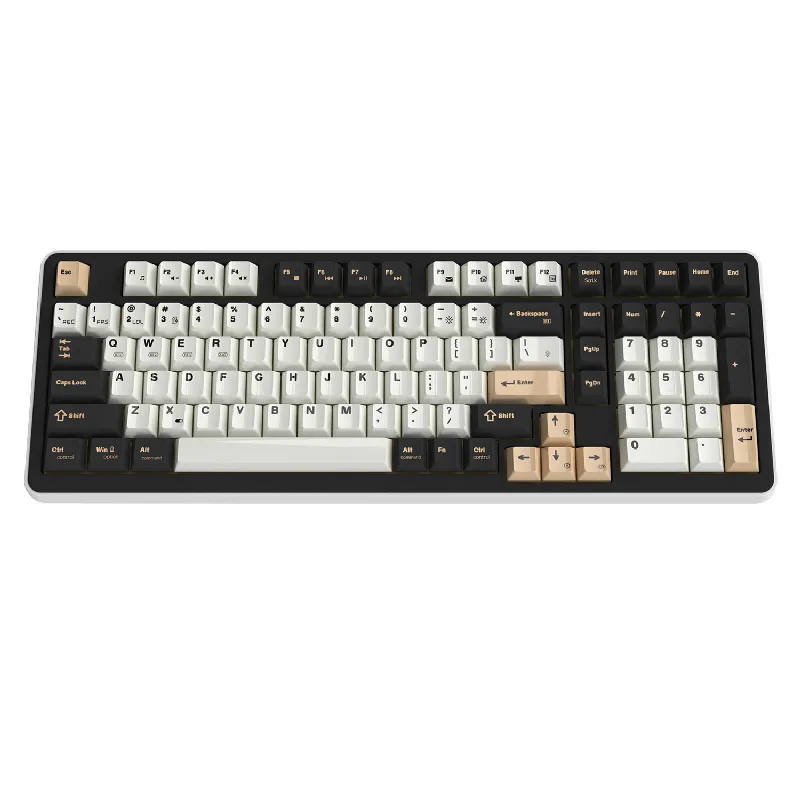 AJAZZ AC100 LCD Aluminium Alloy Mechanical Keyboard