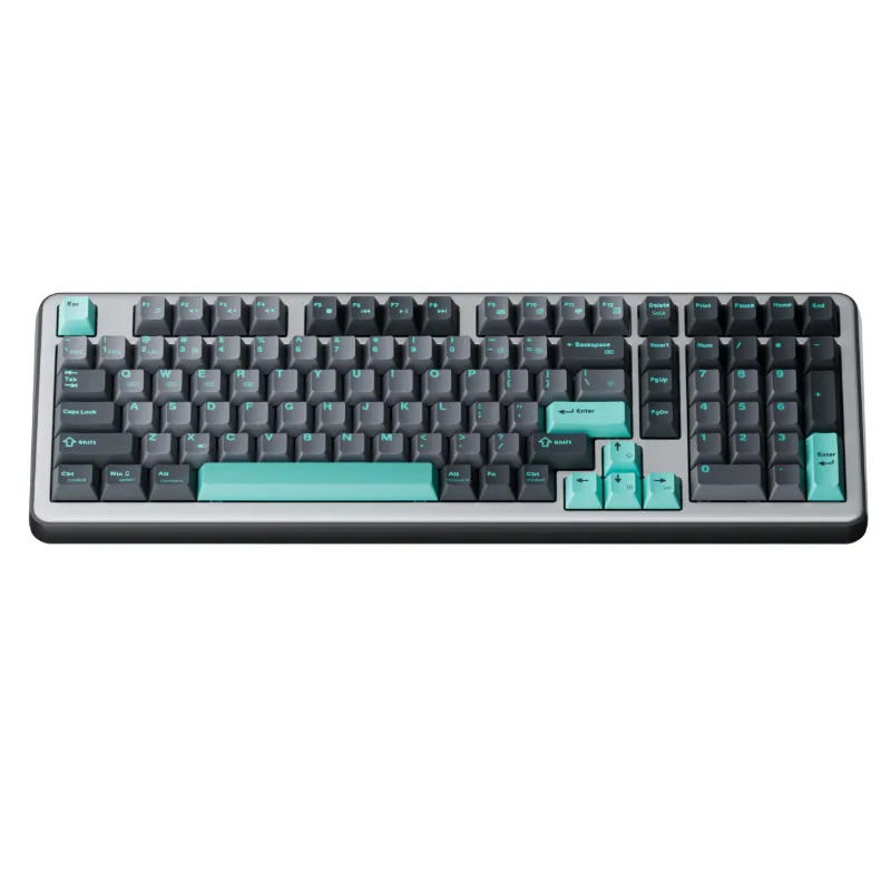 AJAZZ AC100 LCD Aluminium Alloy Mechanical Keyboard