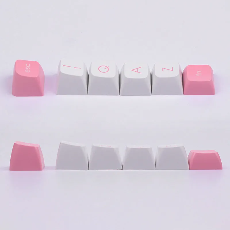 Ajazz Kitty Keycap Set 129 Keys JSA Profile PBT Doubleshot