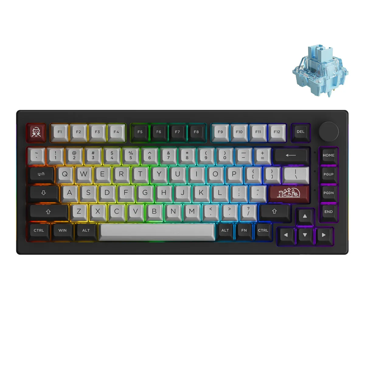 Akko Dracula Castle 5075B Plus Multi-Modes RGB Hot-Swappable Mechanical Keyboard