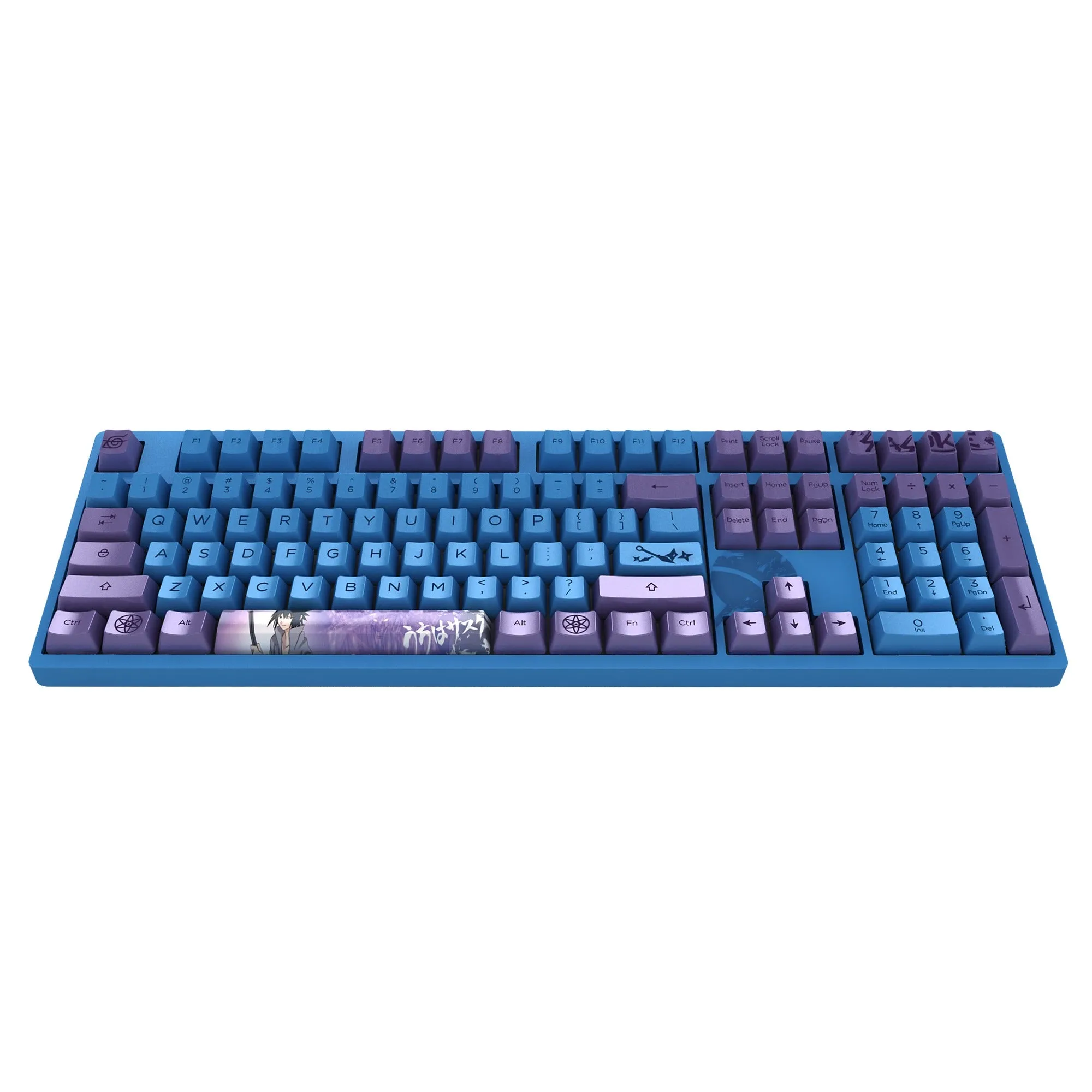 Akko Naruto Shippuden Sasuke 3108 V2 Wired Mechanical Keyboard (Akko 2nd Gen Pink)