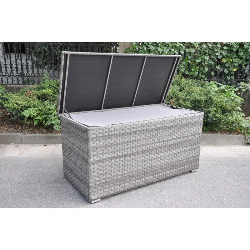 Amalfi Dining Storage Box - Dark Grey (162X78X83cm)