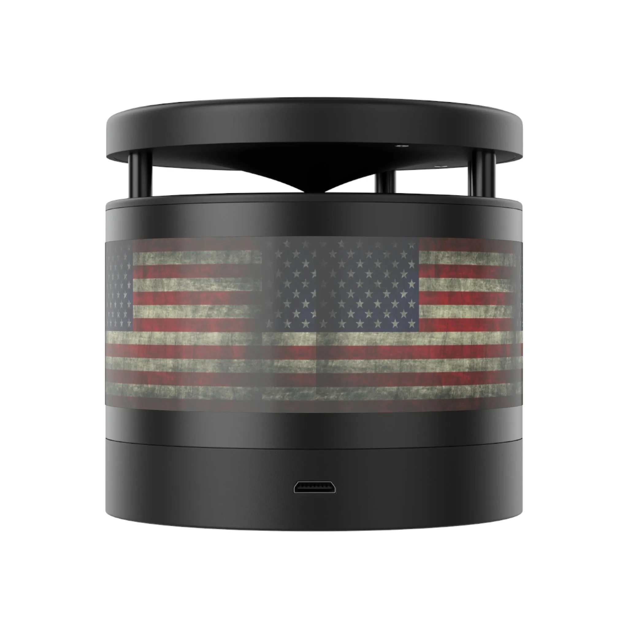 American Flag Metal Bluetooth Speaker and Wireless Charging Pad