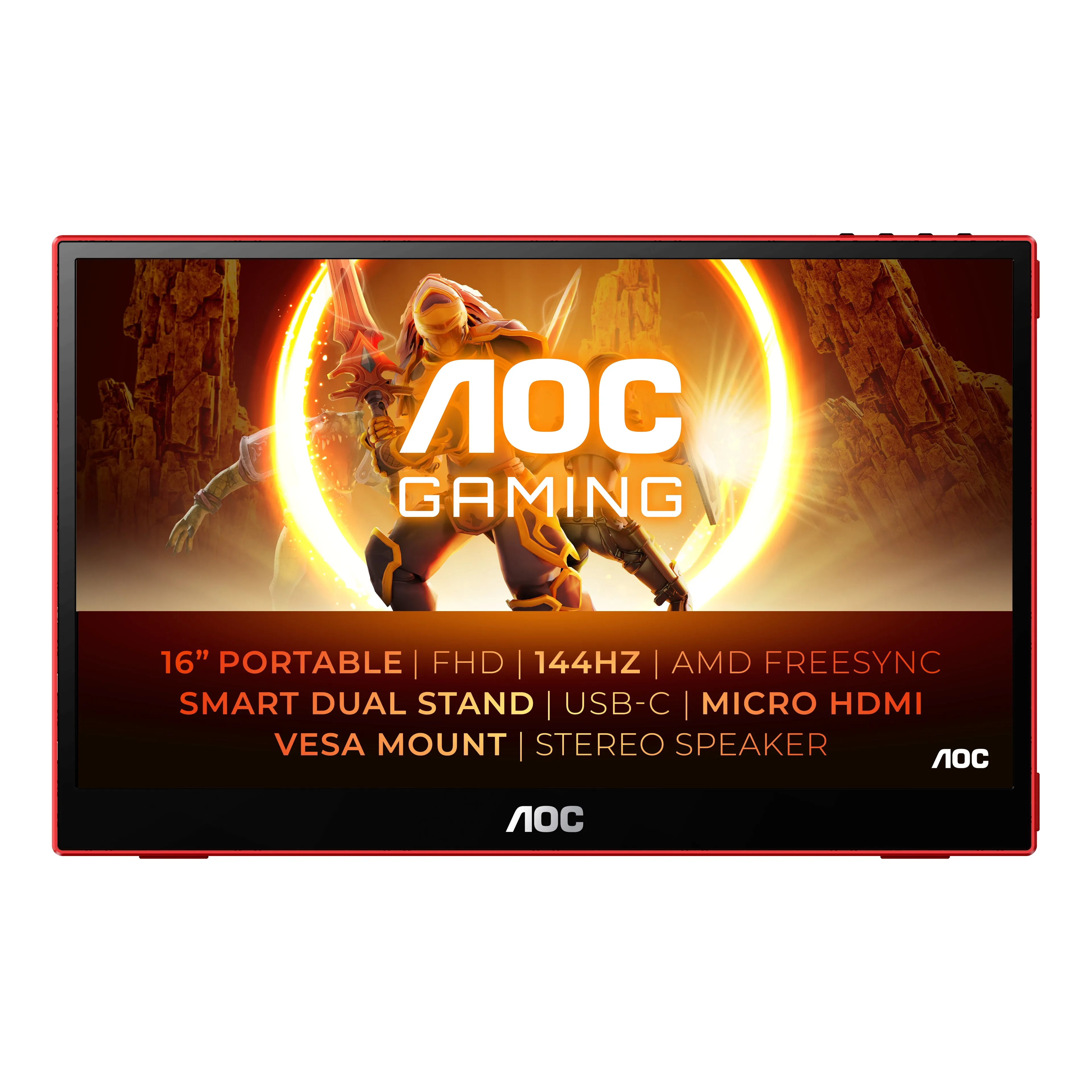 Aoc Gaming 16G3 - Led Monitor - Full Hd (1080P) - 15.6"