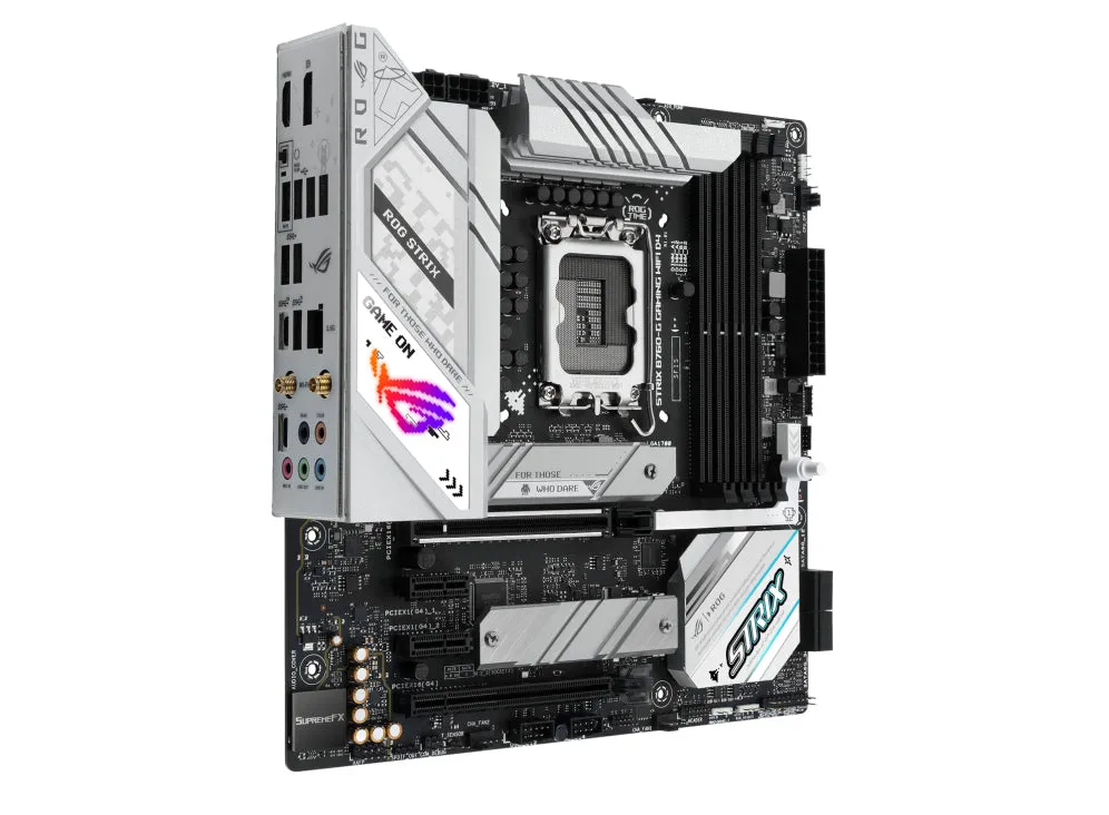 Asus Gaming Wifi Mainboard Rog Strix B760-G D4 - Micro-Atx - Socket Intel 1700 - Intel B760