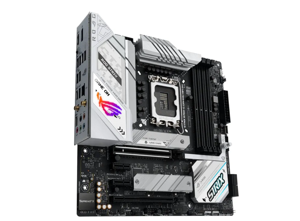 Asus Gaming Wifi Mainboard Rog Strix B760-G D4 - Micro-Atx - Socket Intel 1700 - Intel B760