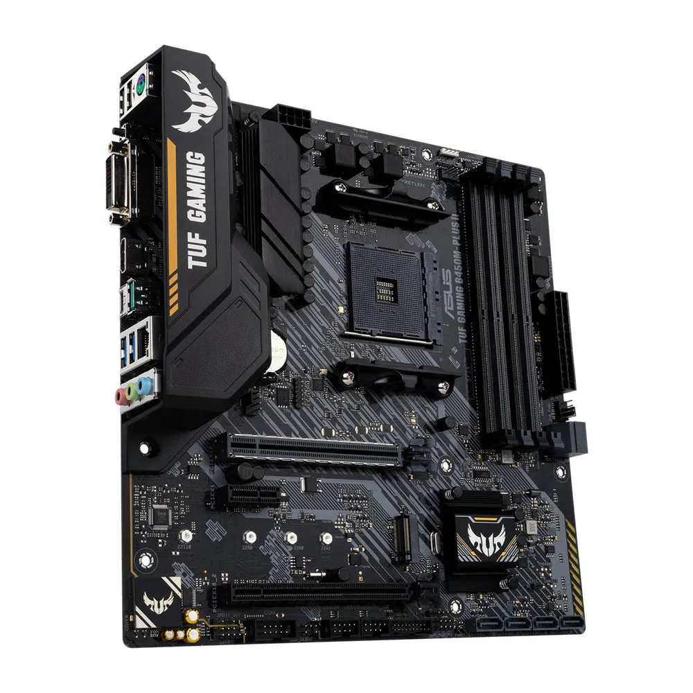 Asus Tuf Gaming B450m-Plus Ii - Motherboard - Micro Atx - Socket Am4 - Amd B450