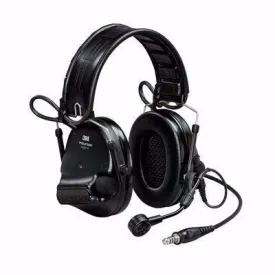 Black 3M PELTOR Swat-Tac VI NIB Single Comm Headband Headset, Single Freq, 915 MHz, MT20H682FB-47N SVS