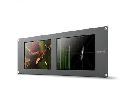 Blackmagic Design SmartScope Duo 4K Rack-Mounted Dual 6G-SDI Monitors