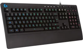 Certified Refurbished - Logitech G213 Prodigy Gaming Keyboard, LIGHTSYNC RGB Backlit Keys - Black