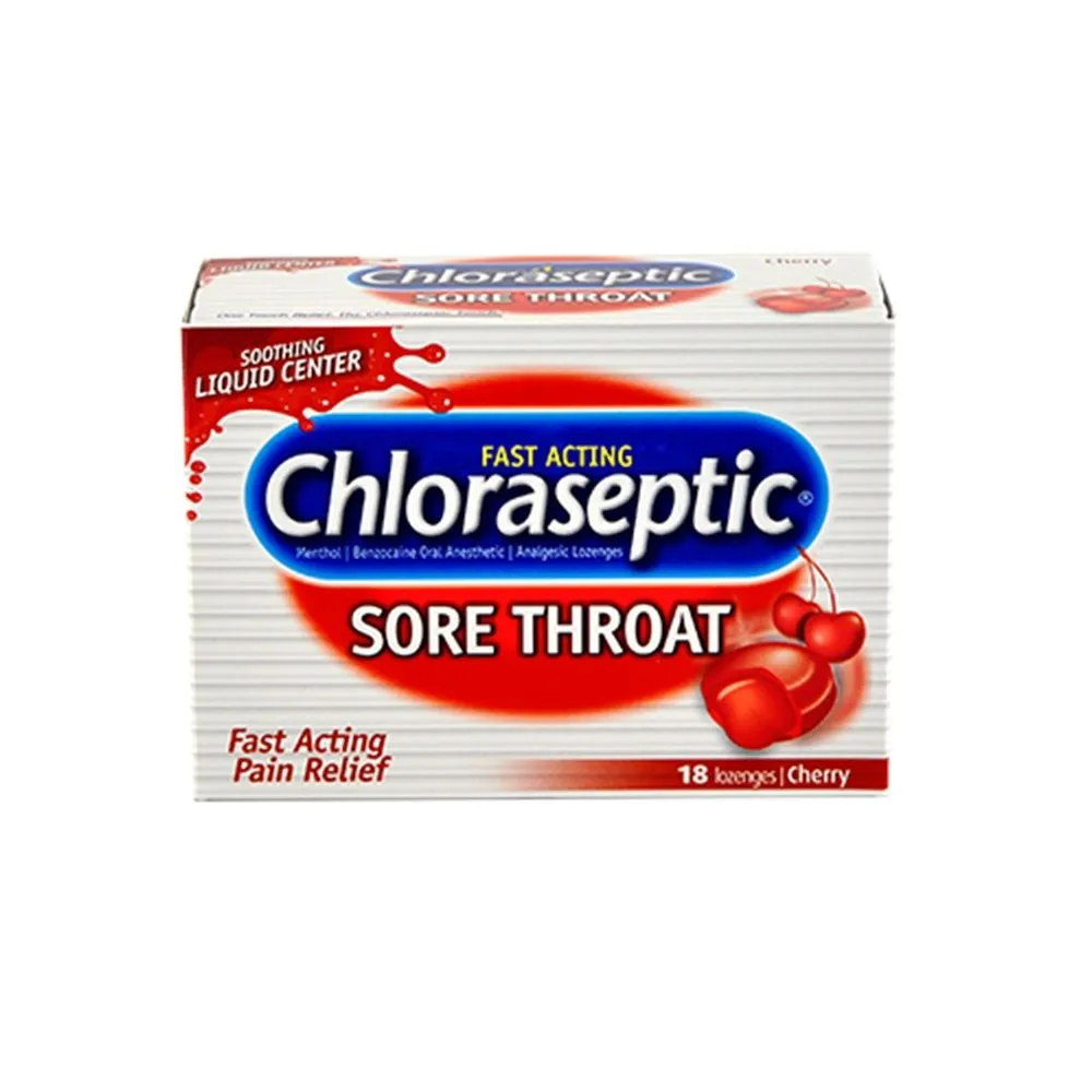 Chloraseptic Cherry Lozenges 18's