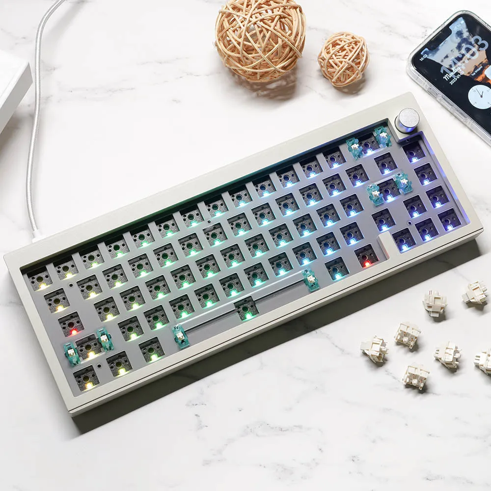 CIDOO V65 V3 Three Mode VIA Mechanical Keyboard