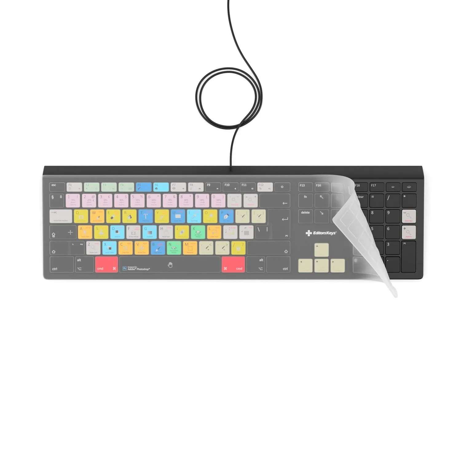 Clear Protection Cover for Backlit Keyboard