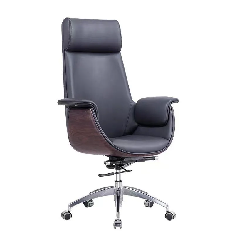 Comfortable Adjustable PU Leather Office Chairs with Headrests LBY-K001