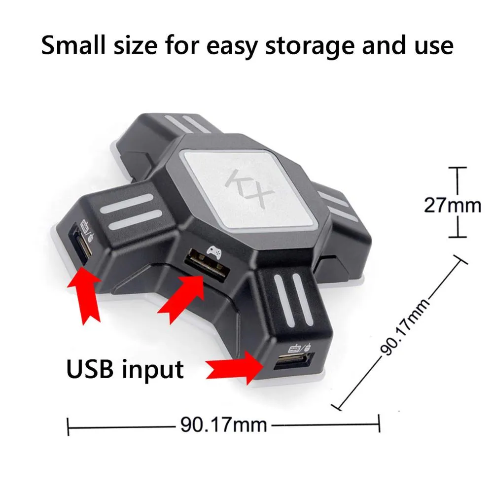 Connect X  Gaming Keyboard and Mouse Adapter