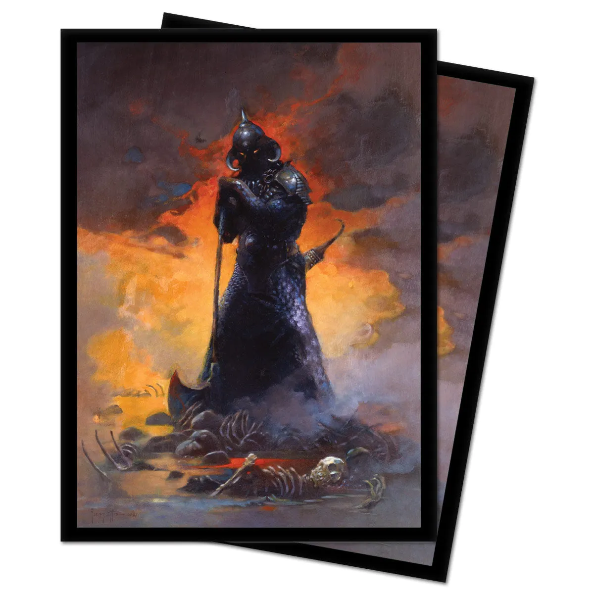 Death Dealer III Standard Deck Protector Sleeves (100ct) by Frank Frazetta