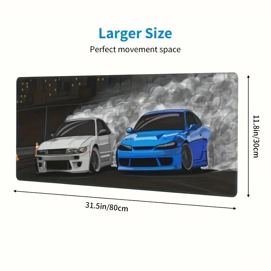 Drift S13 and S15 JDM Car Mouse Pad Enhance Your Gaming and Office Setup