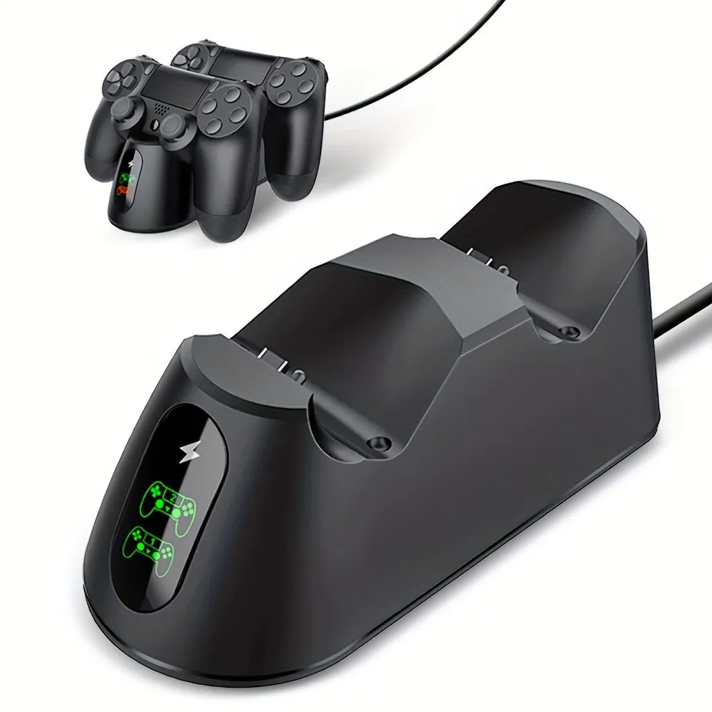 Dual Wireless Controller Charging Dock for PS4