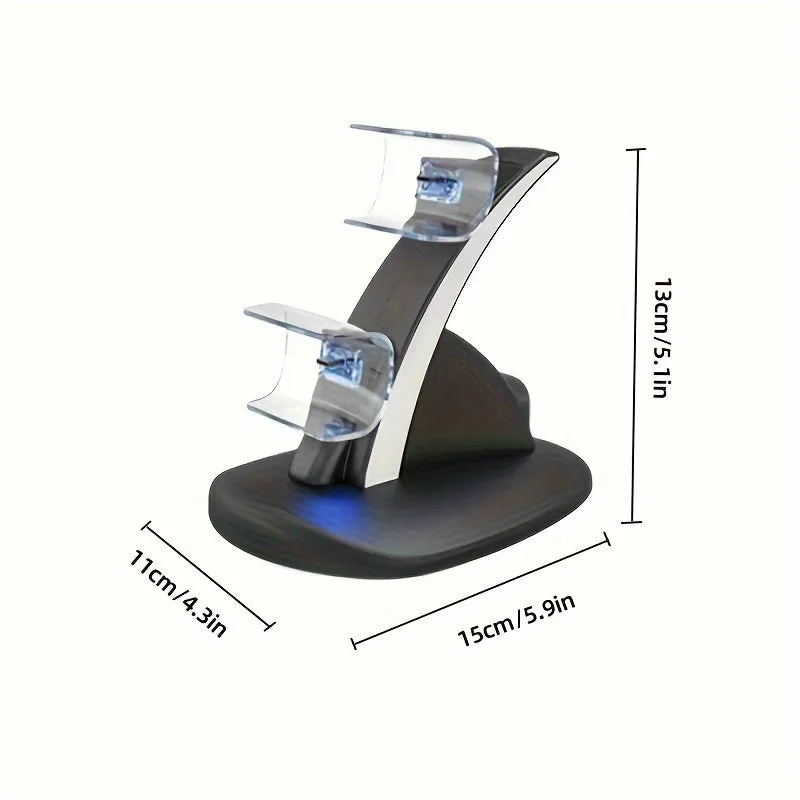 DualSense Charging Dock for PS5 Simultaneous Charging for Dual Joysticks