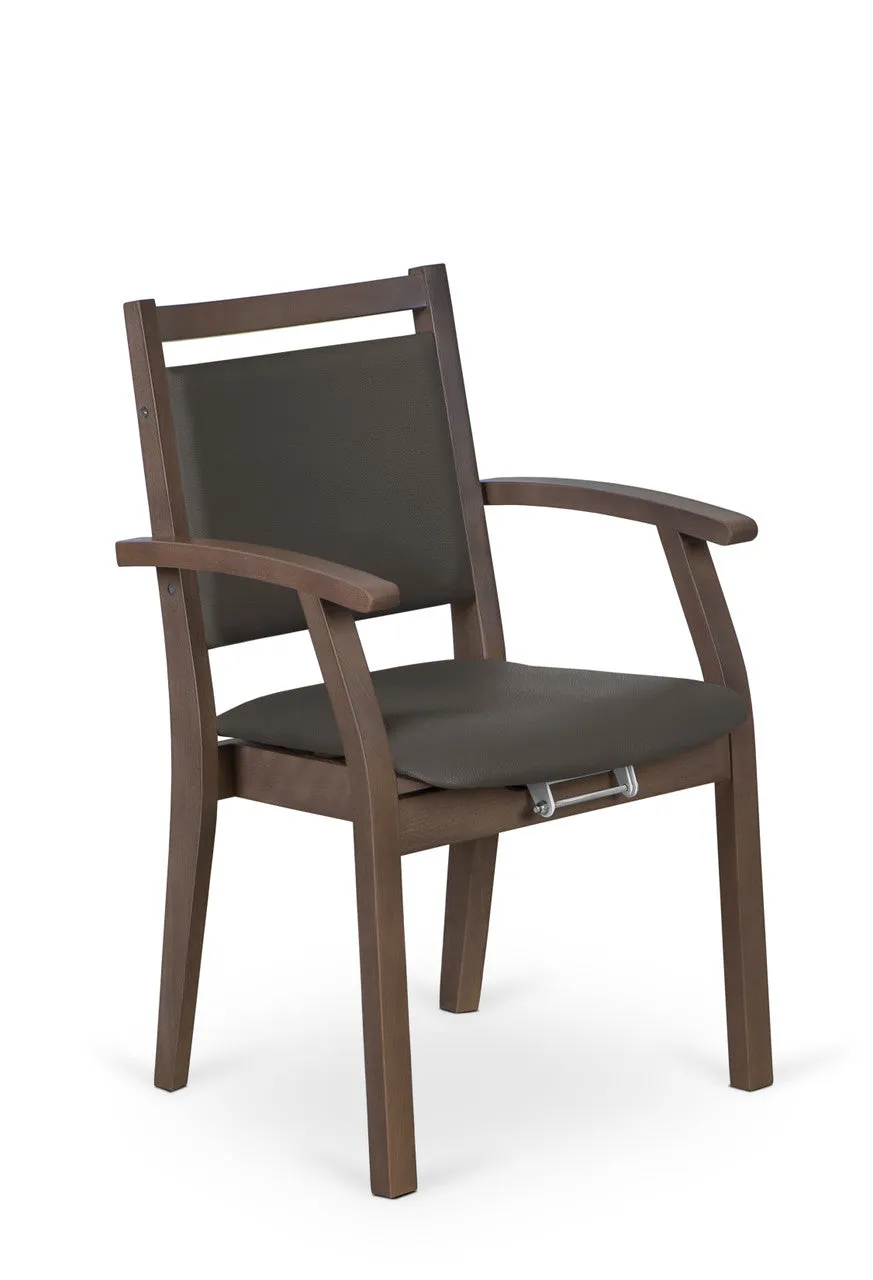 Easy Up 2LiftU Lift Up 48cm Wide Ash Wood Dining Chair