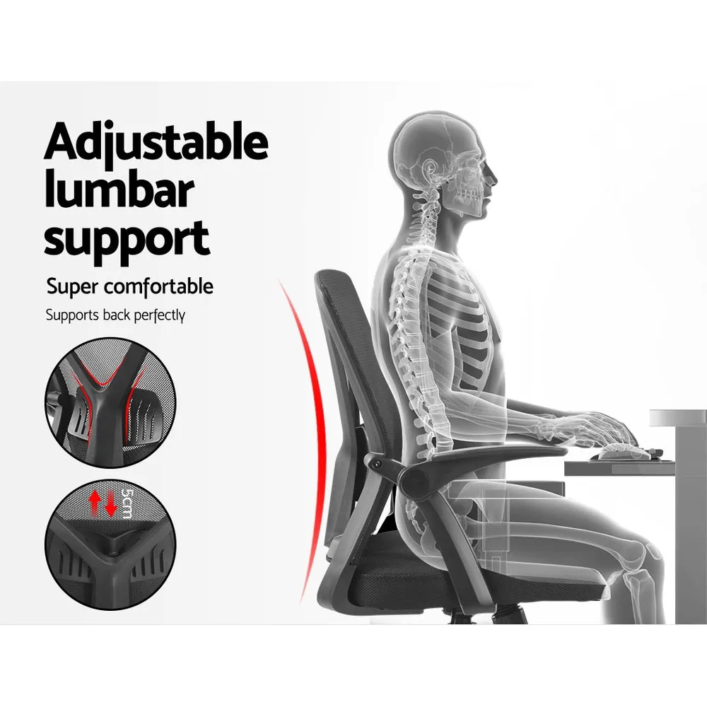 Ergonomic Mesh Office Chair with Lumbar Support - Artiss