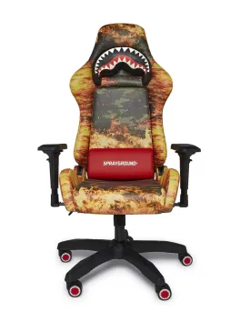 FIRE CAMO GAMING CHAIR - SUPER RARE