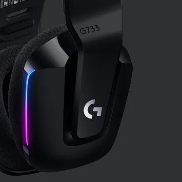 G733 Rgb Gaming Headset - Black