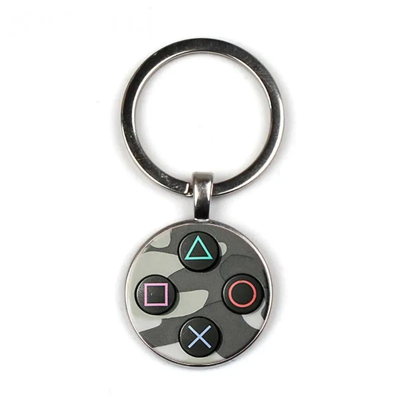 Game Controller Key Chain PlayStation