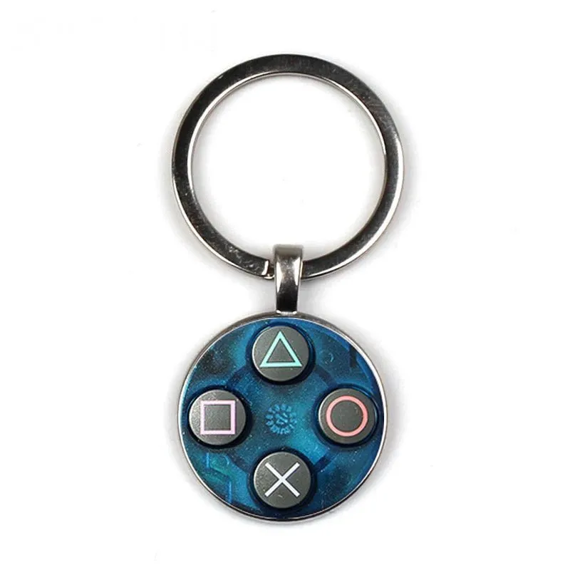 Game Controller Key Chain PlayStation