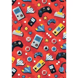 Gaming Folded Gift Wrap