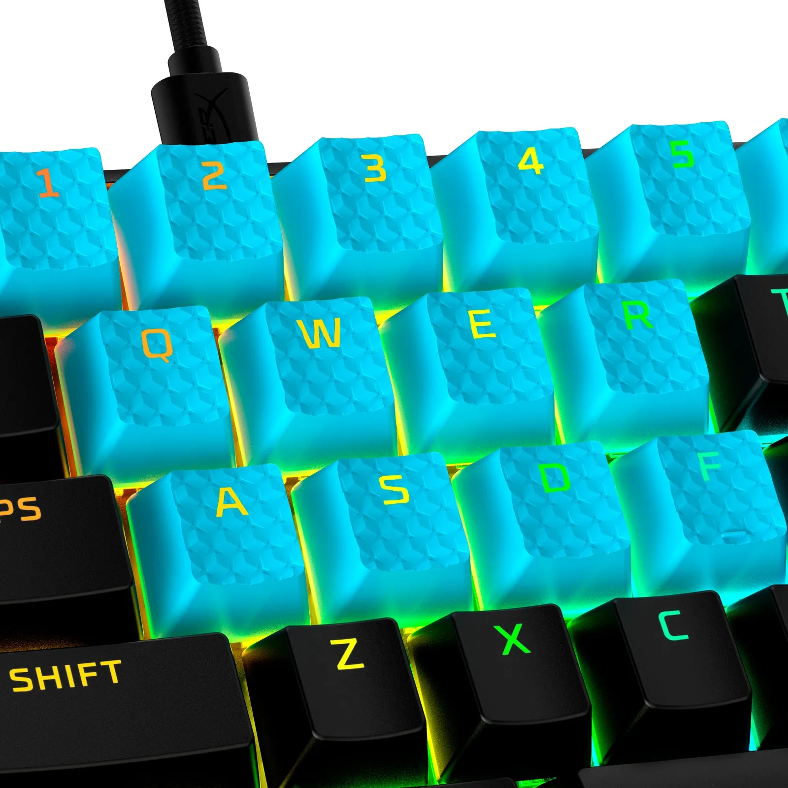 HyperX Rubber Keycaps – Gaming Accessory Kit