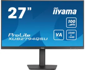 Iiyama Led-Display Prolite Xub2794qsu-B6 - 68.5 Cm (27") - 2560 X 1440 Wqhd