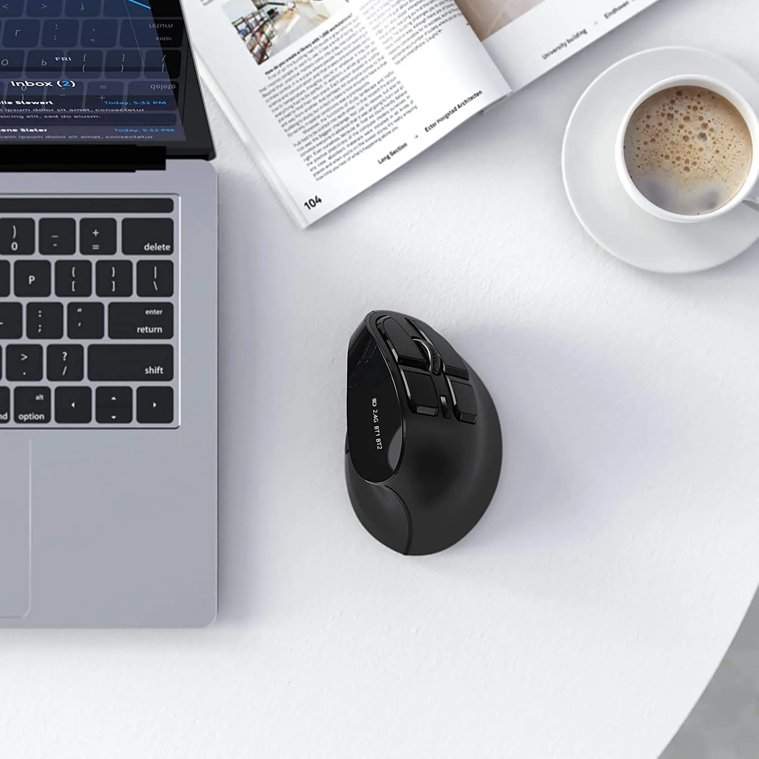 IWG-SGM01 Rechargeable Bluetooth Ergonomic Mouse