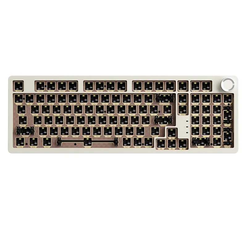 JAMESDONKEY RS2 Hot-swap White Light Mechanical Keyboard