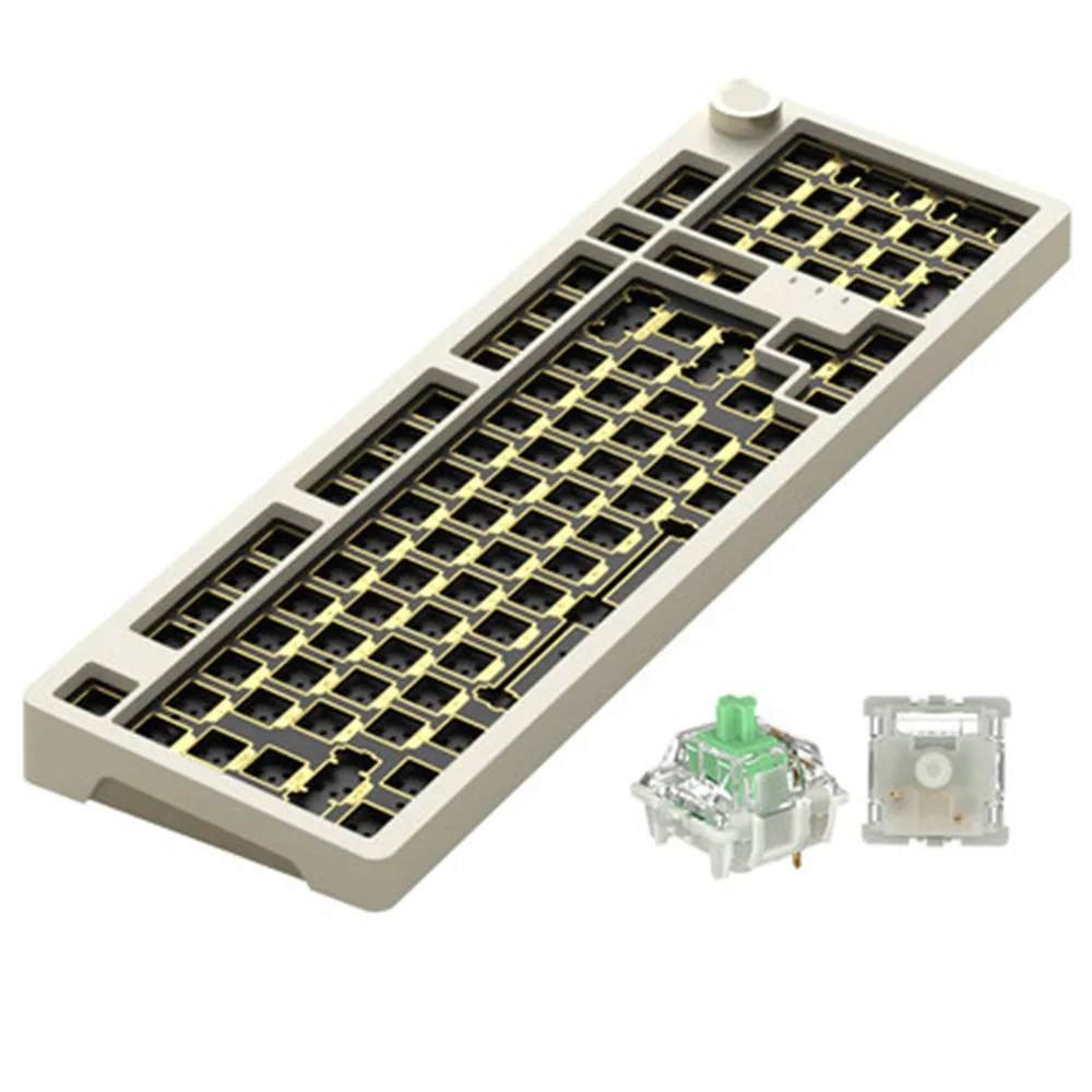 JAMESDONKEY RS2 Hot-swap White Light Mechanical Keyboard