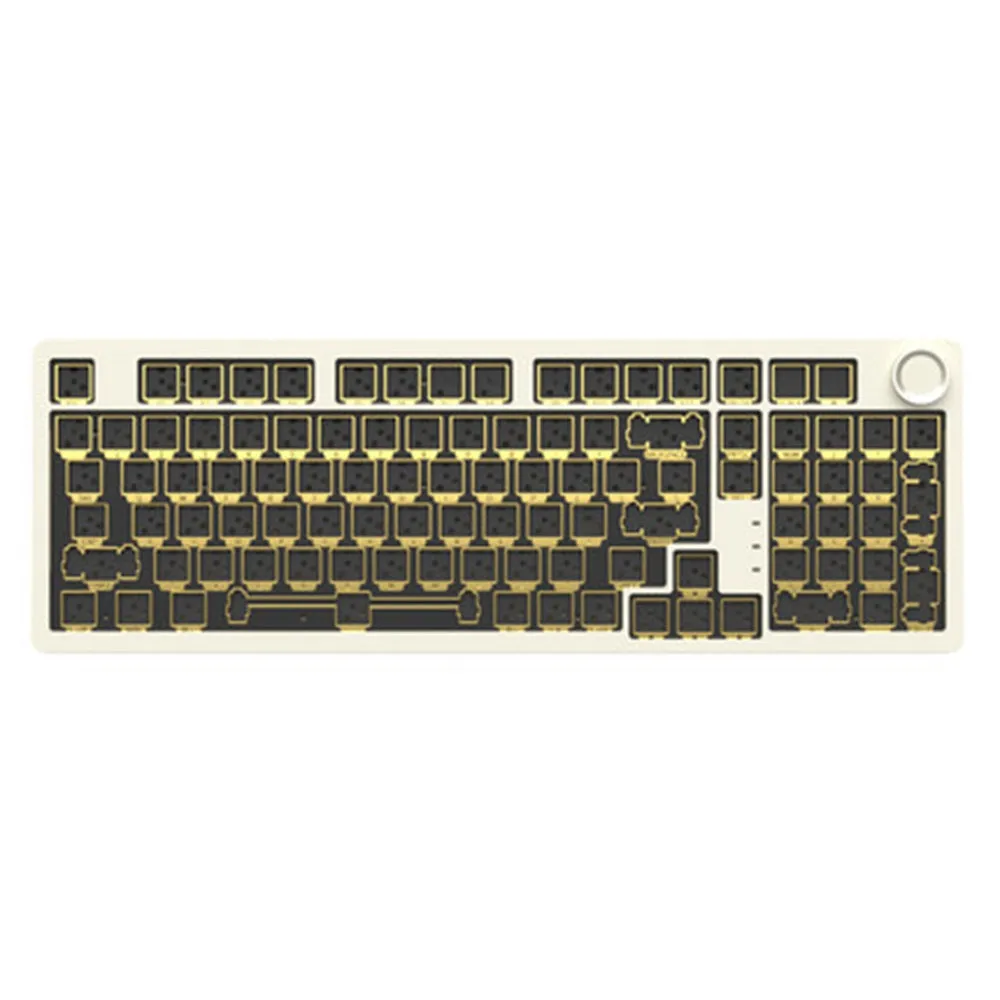 JAMESDONKEY RS2 Hot-swap White Light Mechanical Keyboard