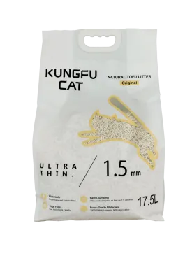 KUNGFU CAT Tofu Litter Original 17.5L/6.5KG