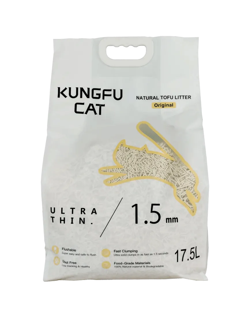 KUNGFU CAT Tofu Litter Original 17.5L/6.5KG