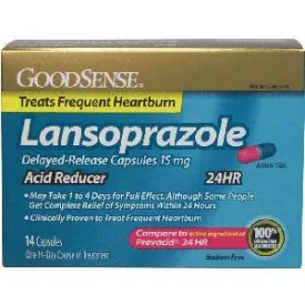 Lansoprazole Capsule, 15 mg (14 Count)