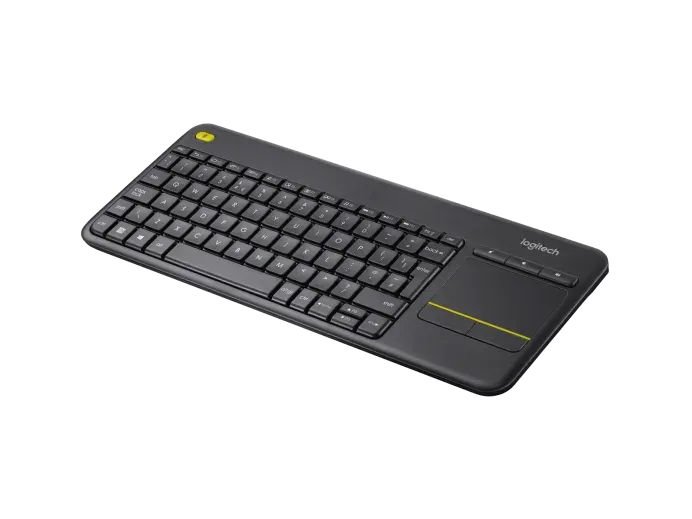 Logitech K400 Plus Wireless Touch Keyboard - Black