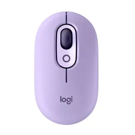 Logitech POP Wireless Mouse, Magenta-Violet