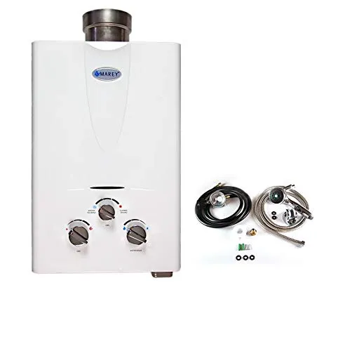 Marey 5L Tankless Water Heater Shower Bundle