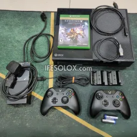 Microsoft XBOX ONE 500GB Game Console Complete Set with 2 Wireless Controller with 10 Games - Foreign Used