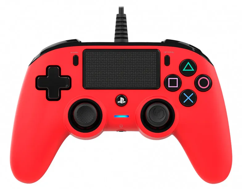 Nacon Ps4ofcpadred Gaming Compact Controller Ps4 Red